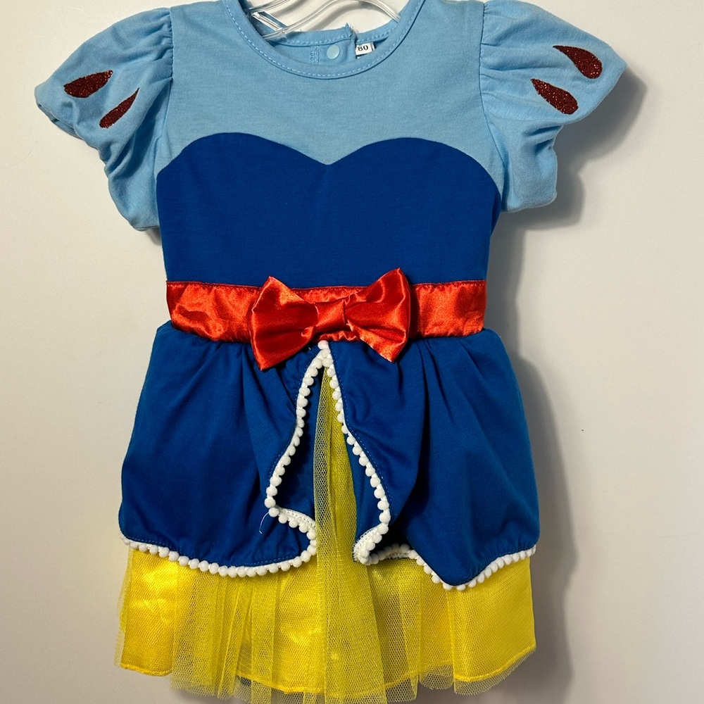 Ghnatygren Costume Dress 80 12-18M Snow White EUC